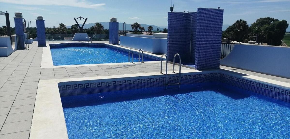 La Mar Apartman Amposta Kültér fotó