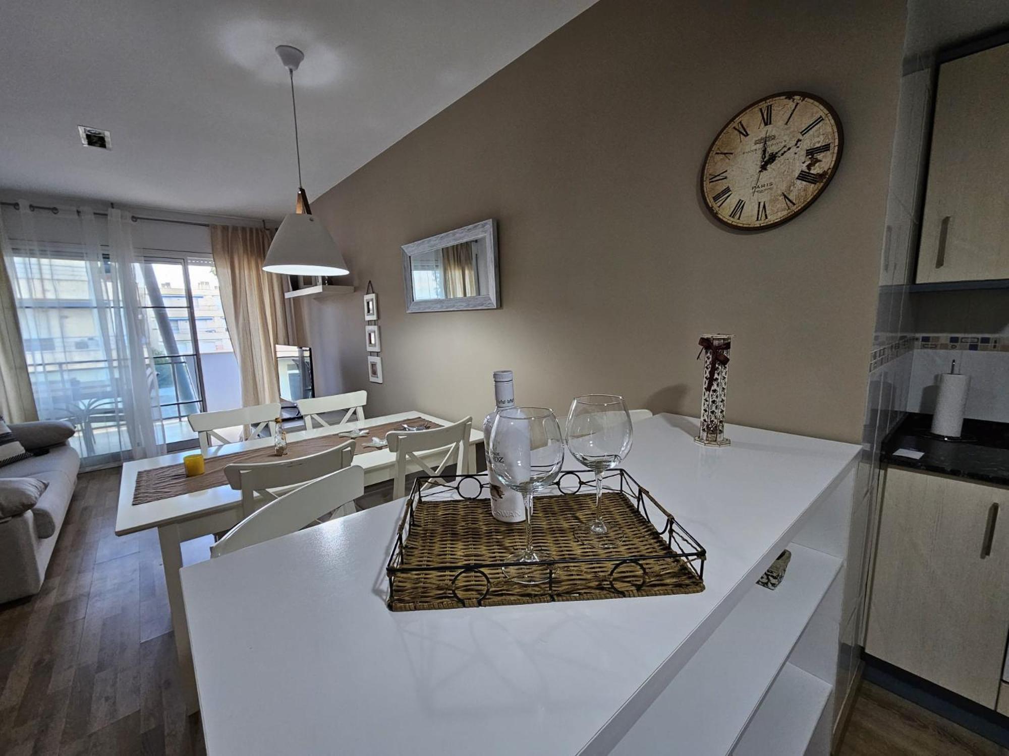 La Mar Apartman Amposta Kültér fotó
